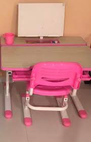 Children S Ergonomic Study Desk Height Adjustable Kids Study Table Chair Set Girls Boys Writing Desk Chair W Storage Drawer Babies Kids Baby Nursery Kids Furniture Kids Tables Chairs On