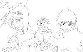These alphabet coloring sheets will help little ones identify uppercase and lowercase versions of each letter. Deidara Coloring Pages Printable Coloring Pages Wonder Day Coloring Pages For Children And Adults