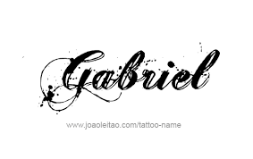 Gabriel the archangel's day / feast of saint gabriel the archangel. Gabriel Angel Name Tattoo Designs Name Tattoos Name Tattoo Designs Name Tattoo