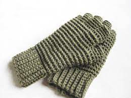 The ombre fingerless gloves are great for beginners and make a nice solid accessory, no holes, just warmth. Men S Thermal Fingerless Gloves Crochet Pattern Etsy Fingerless Gloves Crochet Pattern Crochet Gloves Pattern Crochet Fingerless Gloves