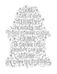 Personal use the serenity prayer quote coloring page enjoy yourself and relax while coloring this handlettered downloadable coloring page. Coloring