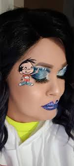 Wearing new colorful hoodie