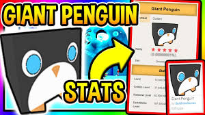 Use this code to earn the promo mouse. Giant Penguin Pet Simulator Stats Pet Simulator Codes