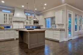 If i have agreeable gray paint on walls and white kitchen cabinets, do think pure white or alabaster trim and pantry door color would pair better? Agreeable Gray Sherwin Design Ideas Pictures Remodel And Decor Grey Kitchen Designs Grey Kitchen Walls Kitchen Remodel Pictures