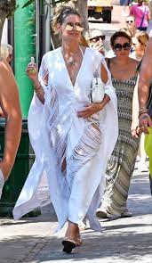 Heidi Klum Got Married In Italy Wearing The Trendiest Wedding Dress Trendy Wedding Dresses Top Wedding Dresses Celebrity Dresses
