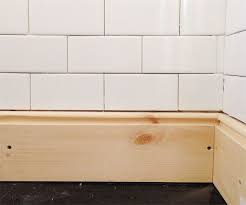 One of the best things about subway tile is that it is relatively inexpensive and easy to install. Things Have Been Moving Right Along In The Laundry Room So Far Smooth Sailing Zero Complaints Looking Good Plus I G Laundry Room Baseboards Manhattan Nest
