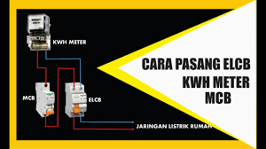 Ada kalanya mcb tersebut lambat kerjanya, sehingga untuk beberapa saat masih bisa mentolerir penggunaan daya yang lebih besar sedikit. Cara Memasang Elcb Ke Kwh Meter Yang Benar Sebagai Alat Pengaman Kebocoran Arus Listrik Youtube