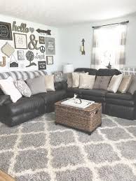 40 Cozy Farmhouse Style Living Room Decor Ideas Https Clairinedecor Info 40 Co Rustic Chic Living Room Farmhouse Decor Living Room Modern Rustic Living Room