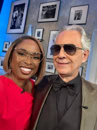 Andrea Bocelli joins us tomorrow! 💛