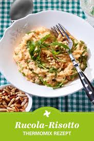 Schnell Gemacht Und Einfach Kostlich Dieses Risotto Wird Mit Ziegenfrischkase Und Rucola Verfeinert Ein Schnelles Therm Thermomix Rezepte Rezepte Thermomix