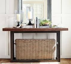 Griffin Reclaimed Wood Coffee Table Pottery Barn Reclaimed Wood Console Table Wood Console Table Wood Console