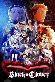 Black Clover Poster Black Clover Anime Black Clover Manga Anime