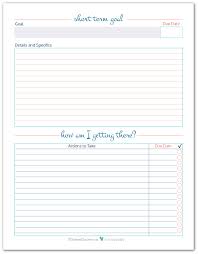 Organize Your Goals By Writing Them Down Goal Setting Goals Worksheet Goals Printable Short Term Goals