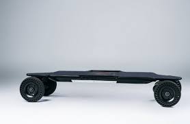 Us Inventory Faboard Black Rover Dual Belt All Terrain Electric Skateboard Electric Skateboard Skateboards For Sale Skateboard Light