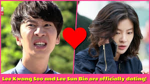 Trong tập này, lee kwang soo và bạn gái đã bày tỏ sự quan tâm đến nhau và sự quan tâm trên. Breaking News Lee Kwang Soo And Lee Sun Bin Are Officially Dating Youtube