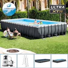 Wir sind einer der führenden anbieter von intex produkten in. Intex 975x488x132 Cm Swimming Pool Rechteck Stahlwand Frame Schwimmbad Ebay