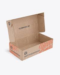 Download Cardboard Box Mockup Free Box Mockup Paper Box Mailer Box Design