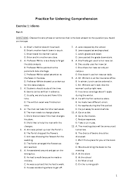 Soal tes toefl dan pembahasan jawaban docx. Kunci Jawaban Toefl Section 1 Listening Comprehension