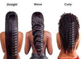 22 hair bundle will only be as long as 20 straight hair. Measurements Of Nuhare Hair Length Chart Hair Styles Long Hair Styles