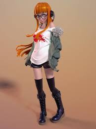 Futaba Sakura Persona 5 Steve James Persona 5 Zbrush Character Persona