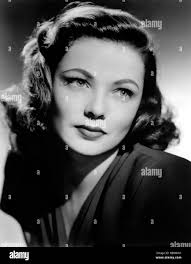 Gene tierney Black and White Stock Photos & Images