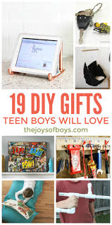 These gifts for teen boys will have him grinning from ear to ear. Diy Gifts Teen Boys Will Love Homemade Gifts For Teen Boys