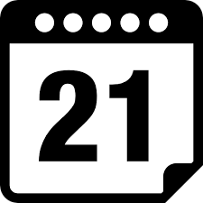 21 (2008 film), starring kevin spacey, laurence fishburne, jim sturgess, and kate bosworth. Free Icon Calendar Interface Symbol On Day 21