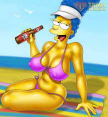 Marge Simpson Nude in Big breasts Cartoon 🔥 Tram Pararam Sex