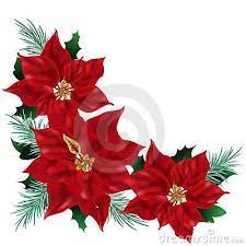 Poinsettia Corner Poinsettia Christmas Art Christmas Templates