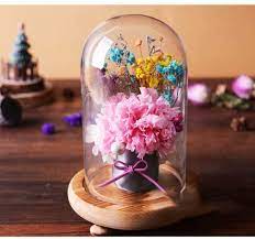 Pine wood, borosilicate glass, simulation succulent plant moq : Show Loved Ones You Care With These Stunning Preserved Flowers That S Shanghai