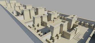 Began Work On The Great Aten Temple For Amarna V2 Amarna 3d Ancient Egyptian Architecture Life In Ancient Egypt Egypt Architecture