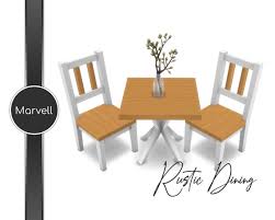 Harrie even made sure the furniture works for both mansions and small, modest houses. Maxis Match Cc World On Twitter You Can Now Wine And Dine Your Sims With My Rustic Dining Set Https T Co Rukgloo8hf