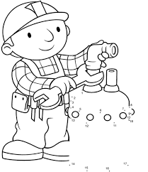 Bob The Builder Fix The Tap Water Coloring Page Coloring Pages Cartoon Coloring Pages Bob The Builder