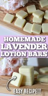 Homemade lotion bars have simple ingredients and a simple recipe. How To Make Homemade Lavender Lotion Bars Pinkwhen