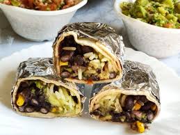 In a separate bowl, combine cooled quinoa, cherry tomatoes, drained and rinsed black beans, and sliced green onions. Vegan Burritos Recipe With Cilantro Lime Rice And Black Bean