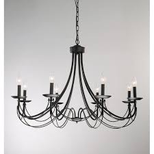 West Side Iron 8 Light Chandelier Aydinlatmalar Avize Lamba