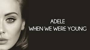C to when you were there g and a part of me keeps holding on d just in case it hasn't gone em i guess i still care c do you still care? When We Were Young Adele Piano Chords Lyrics Bitesize Piano