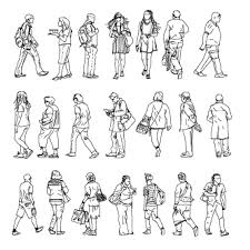 Ver más ideas sobre dibujos sencillos, dibujos, siluetas. Vector Gratis De Dibujos De Personas Para Pintar