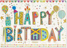 A coordinating envelope and gold papyrus hummingbird seal allow you to deliver this birthday card in style. Amazon Com Papyrus Birthday Cards Happy Birthday Patterned 1 Ea Office Products