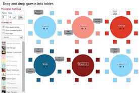 Social Table Online Seating Chart Planning Wedding Bells