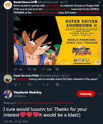 Maybe you would like to learn more about one of these? Original Voice For Gt Goku Would Ve Reprised Her Role For Fighterz Dragonballfighterz