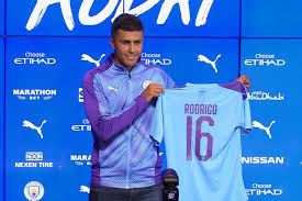 Born spanish international midfielder rodri said the chance to learn from pep guardiola. Manchester Is Becoming More Blue Quips City New Boy Rodri On Arrival Central Fife Times