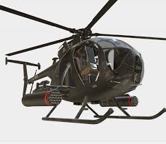 Little Bird Mh 6 Helicopter 3d Model Max C4d Obj 3ds Fbx Lwo Stl 3dexport Com By Dafunk Helicopter Helicopter 3d 3d Model