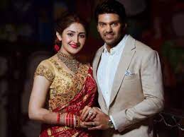 The couple got blessed with a baby girl. Sayyeshaa All Praise For Hubby Arya Tamil Movie News Times Of India