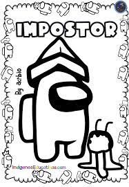 Amongus Libro Para Colorear 3 En 2021 Libros Para Colorear Dibujos Kawaii Para Imprimir Libro De Colores