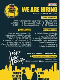 Check spelling or type a new query. Vp Jobs Lowongan Kerja Indomaret Lampung Terbaru Februari 2020 Viral Petang News Akurat Terpercaya Dan Berimbang