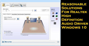 Search, browse and compare the latest technology reviews and products covering computing, home entertainment systems, gadgets and more. Fix Common Issue Of Realtek High Definition Audio Driver Windows 10