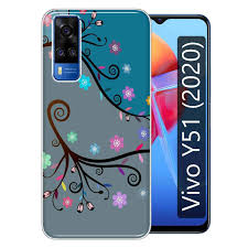 Vivo Y51A Silicone,Multi-Coloured ...