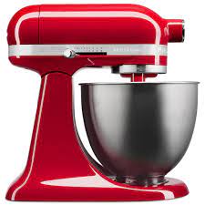 There's a stand mixer to fit every kitchen. Kitchenaid Artisan Mini Mixer Empire Red 5ksm3311xaer Briscoes Nz