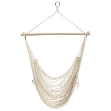 We rounded up our favorite hanging chairs for bedrooms. Sunnydaze Decor Cotton Rope 48 In Portable Hanging Hammock Chair Swing Ly Crhchr The Home Depot